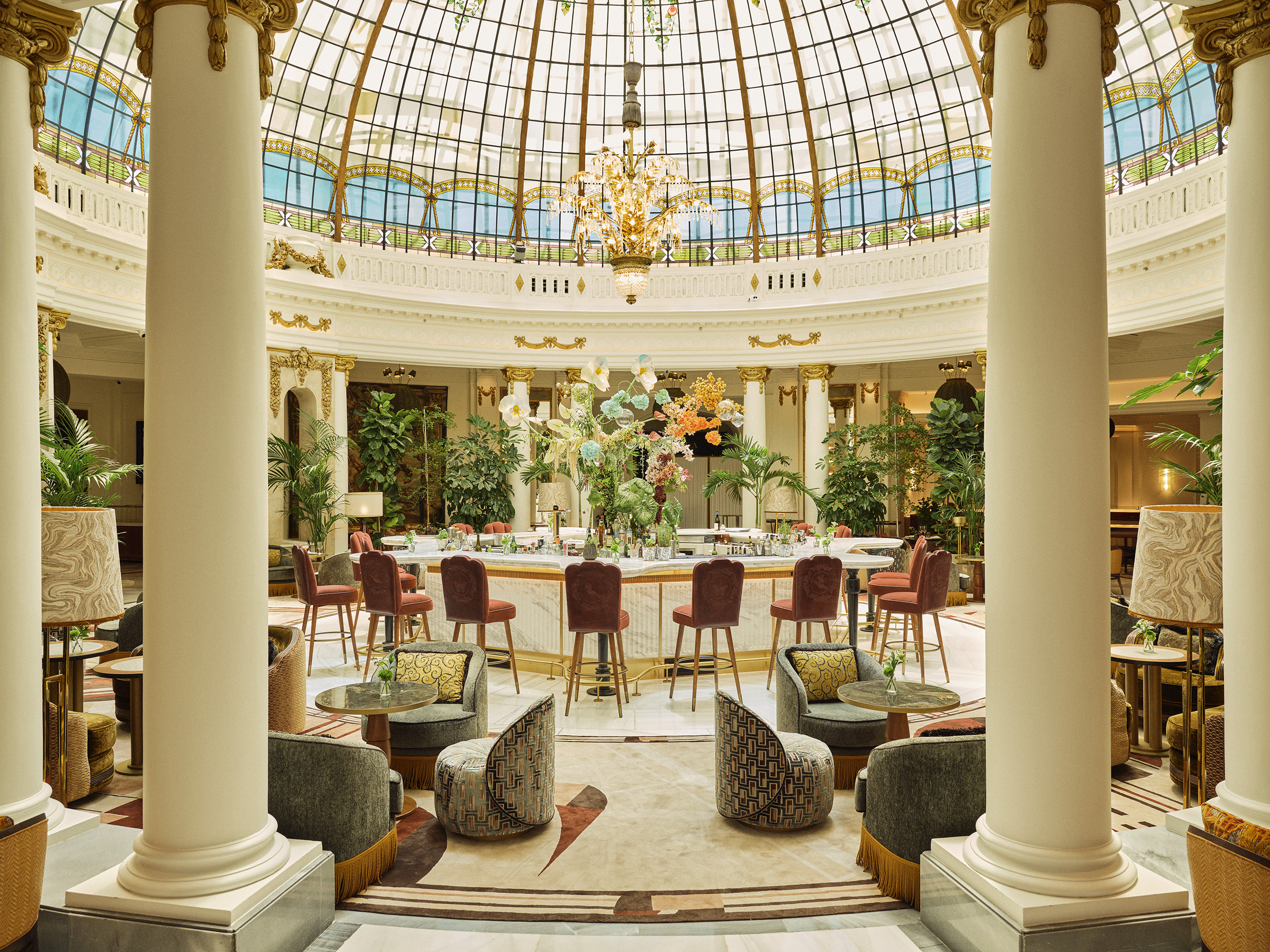 La Cúpula Restaurant & Bar en The Palace Hotel, Madrid